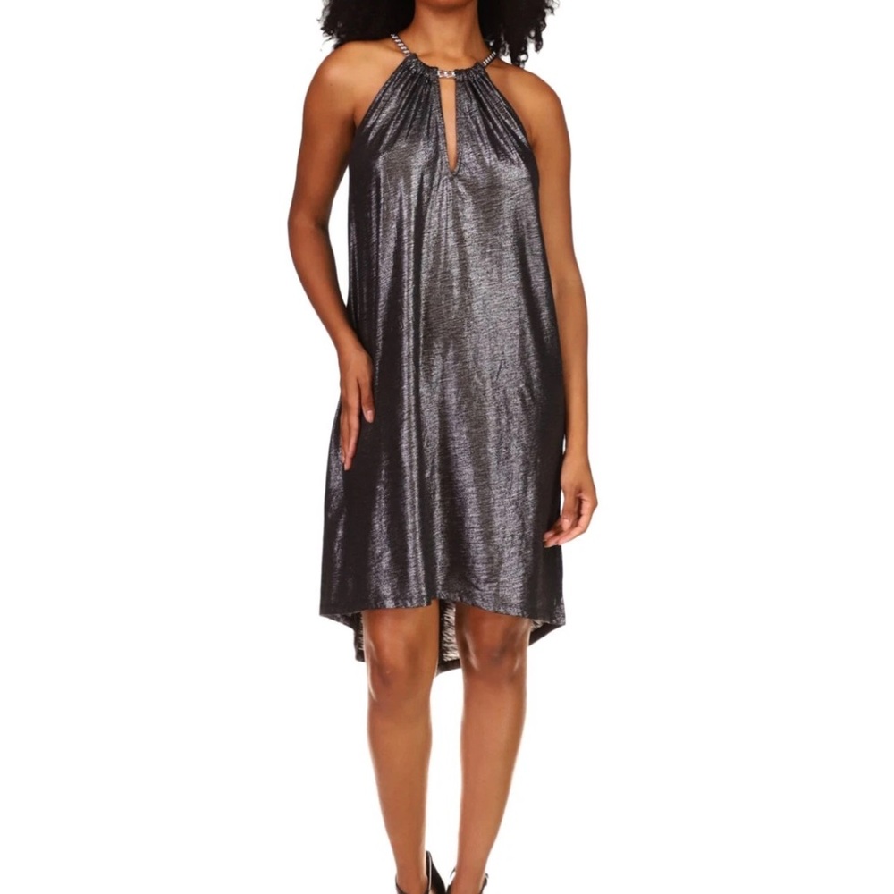 MICHAEL Michael Kors Chain High Low Dress! Small 💜